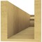 Ekena Millwork 6in. W x 6in. H x 36in. L Monterey Woodgrain TimberThane Rafter Tail, Primed Tan RFTUR06X06X36MONRCPR - alternate 2